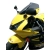 MRA szyba motocyklowa HONDA CBR900RR SC50 2002-, forma S, CZARNA MOTORUS.PL