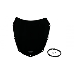 MRA szyba motocyklowa HONDA CBR900RR SC50 2002-, forma S, CZARNA