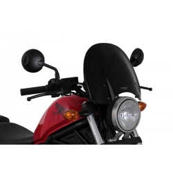 MRA szyba motocyklowa HONDA CMX 500 REBEL 2017-2019, forma NTM, CZARNA