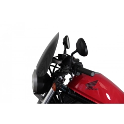 MRA szyba motocyklowa HONDA CMX 500 REBEL 2017-2019, forma NTM, CZARNA