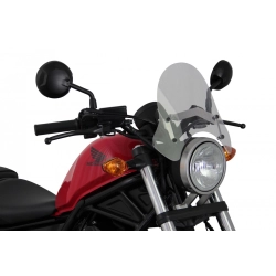 MRA szyba motocyklowa HONDA CMX 500 REBEL 2017-2019, forma NSP, BEZBARWNA
