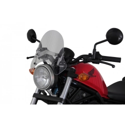 MRA szyba motocyklowa HONDA CMX 500 REBEL 2017-2019, forma NSP, BEZBARWNA