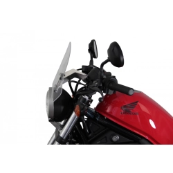 MRA szyba motocyklowa HONDA CMX 500 REBEL 2017-2019, forma NSP, BEZBARWNA