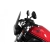 MRA szyba motocyklowa HONDA CMX 500 REBEL 2017-2019, forma NSP, CZARNA