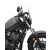 MRA szyba motocyklowa HONDA CMX 500 REBEL 2020-, forma NSP, PRZYCIEMNIANA
