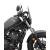 MRA szyba motocyklowa HONDA CMX 500 REBEL 2020-, forma NSP, CZARNA