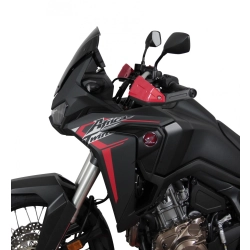 MRA szyba motocyklowa HONDA CRF1100L AFRICA TWIN / DCT 2020-2023, forma SPM, CZARNA