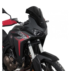 MRA szyba motocyklowa HONDA CRF1100L AFRICA TWIN / DCT 2020-2023, forma SPM, CZARNA