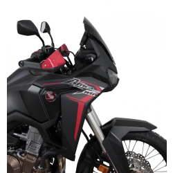 MRA szyba motocyklowa HONDA CRF1100L AFRICA TWIN / DCT 2020-2023, forma SPM, CZARNA