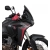 MRA szyba motocyklowa HONDA CRF1100L AFRICA TWIN / DCT 2020-2023, forma SPM, CZARNA