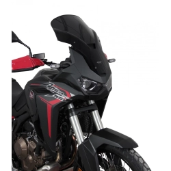 MRA szyba motocyklowa HONDA CRF1100L AFRICA TWIN / DCT 2020-2023, forma TM, CZARNA