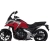 MRA szyba motocyklowa HONDA NC 750 X 2021-2024, forma TM, CZARNA