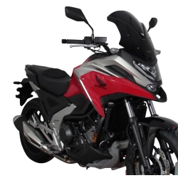 MRA szyba motocyklowa HONDA NC 750 X 2021-2024, forma TM, CZARNA