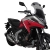MRA szyba motocyklowa HONDA NC 750 X 2021-2024, forma VTM, PRZYCIEMNIANA