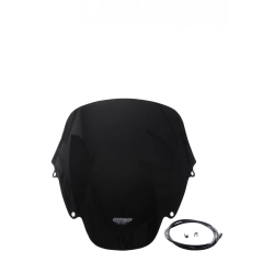 MRA szyba motocyklowa HONDA XLV650 TRANSALP RD10 / RD 11 2000-, forma O, CZARNA