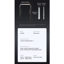 LOBOO Zestaw montażowy GPS CFMOTO 800MT (2023-) (10.3.09602.001.01)