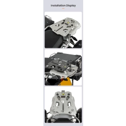 LOBOO Uchwyt kufra centralnego (wersja regulowana) KTM790ADV/R (2019-) (10.3.22221.101.01)