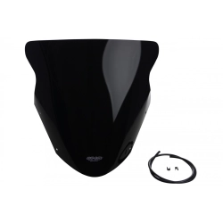 MRA szyba motocyklowa KAWASAKI ER6F EX 650 C 2009-2011, forma O, CZARNA