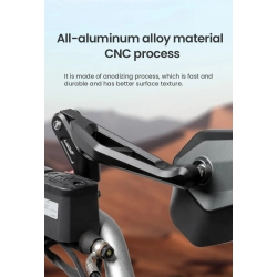 LOBOO Składane lusterka wsteczne srebrne (para) (10.1.11001.011.21)