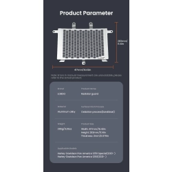 LOBOO Osłona chłodnicy do HARLEY-DAVIDSON PAN AMERICA 1250 (2021-) (10.3.07951.001.21)