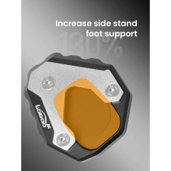 LOBOO Nakładka na stopkę boczną do HONDA CB500X (2019-), HONDA CB400X (2021-), HONDA NX400 (2024-), HONDA CB650R (10.3.03292.001