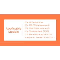 LOBOO Nakładka na stopkę boczną do KTM690, KTM790 Adventure, KTM790 Adventure R, KTM890 Adventure R, KTM1050, KTM1190, KTM1290,