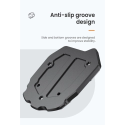 LOBOO Nakładka na stopkę boczną do SUZUKI V-Strom 1050/XT, V-Strom 1000/XT, SUZUKI GSX-S 1000F, SUZUKI GSX-S 750, SUZUKI GSR 750