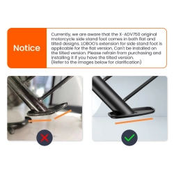 LOBOO Nakładka na stopkę boczną do HONDA X-ADV750 (2021-) (10.3.03332.001.11)