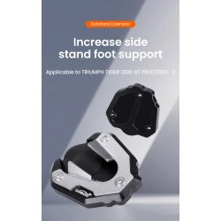 LOBOO Nakładka na stopkę boczną do Triumph Tiger1200 GT PRO (2023-) (10.3.03921.001.11)