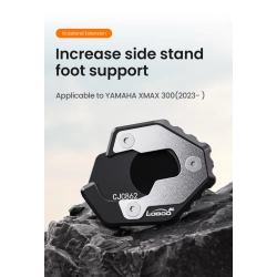 LOBOO Nakładka na stopkę boczną do YAMAHA XMAX 300 (2023-) (10.3.03862.001.01)