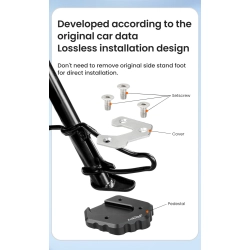 LOBOO Nakładka na stopkę boczną do Aprilia SR GT200 (2022-) (10.3.03451.001.01)