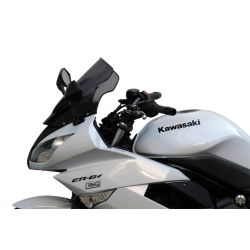 MRA szyba motocyklowa KAWASAKI ER6F EX 650 C 2009-2011, forma R, CZARNA