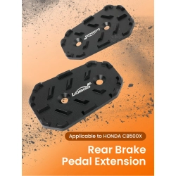 LOBOO Przedłużenie pedału hamulca tylnego do HONDA CB500X (2019-), HONDA NX400 (2024-) (10.3.05292.001.11)