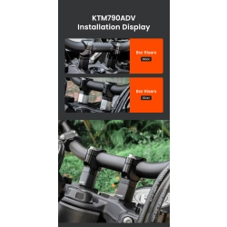 LOBOO Podwyższenie kierownicy do KTM690 ENDURO/R, KTM790, KTM890, KTM1050 , KTM1090 , KTM1190 , KTM1290 , KTM1290 Super Adventur