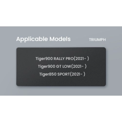LOBOO Podwyższenie kierownicy do TRIUMPH Tiger900 RALLY PRO (2021-2023), TRIUMPH Tiger900 GT LOW (2021- 2023), TRIUMPH Tiger850
