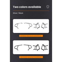 LOBOO Crash Bar do BMW R1250GS Silver (10.3.01081.006.21)