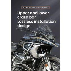 LOBOO Crash Bar do BMW R1250GS Black (10.3.01081.005.11)