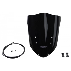 MRA szyba motocyklowa KAWASAKI ER6N ER650E 2012-, forma T, CZARNA