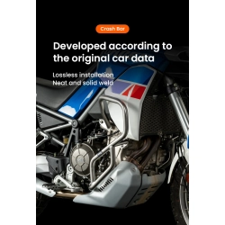 LOBOO Crash Bar do Aprilia Tuareg660 (2022-) Silver (10.3.01441.101.21)