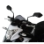 MRA szyba motocyklowa KAWASAKI ER6N ER650E 2012-, forma T, CZARNA