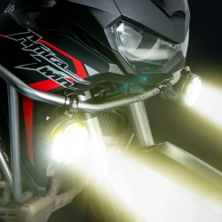 LOBOO L18S światło drogowe i mijania pomocnicze (czarne) (10.1.01018.001.01)