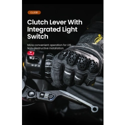LOBOO Dźwignia sprzęgła BMW ze zintegrowanym przełącznikiem świateł (10.1.10081.001.01)