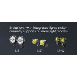 LOBOO Dźwignia hamulca tylnego ze zintegrowanym przełącznikiem świateł (10.1.10862.001.01)