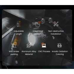 LOBOO Dźwignia hamulca tylnego ze zintegrowanym przełącznikiem świateł (10.1.10372.001.01)