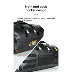 LOBOO TPU Torba 56L czarna (z hermetycznym zamkiem błyskawicznym) (10.4.01035.001.11)