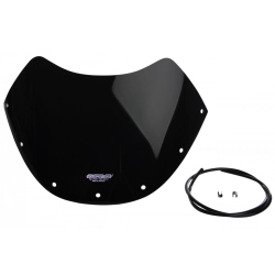 MRA szyba motocyklowa OT KAWASAKI GPZ550 KZ550B/ZG P1 1982-1983, forma ON, CZARNA