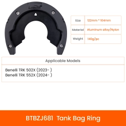 LOBOO Uchwyt Tank Bag BENELI TRK502X