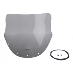 MRA szyba motocyklowa OT KAWASAKI GPZ550 KZ550B/ZG P1 1982-1983, forma TN, PRZYCIEMNIANA