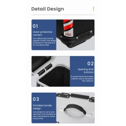 LOBOO TIBET Kufry boczne srebrne 35+28L (10.5.03351.010.21)