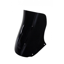 MRA szyba motocyklowa OT KAWASAKI KLE500 LE500A -1993, forma TN, CZARNA